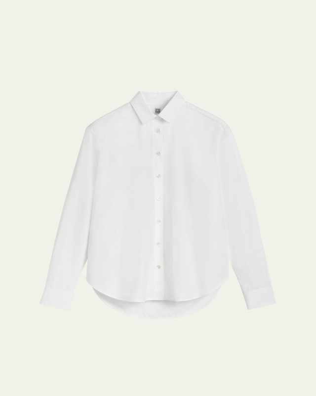 Signature Cotton Button-Down Shirt